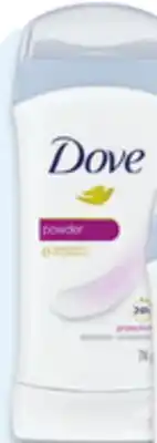 Walmart Dove deodorant or antiperspirant offer