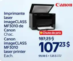 Walmart Canon imageCLASS MF3010 laser printer offer