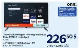 Walmart 401080p FHD Roku Smart TV offer