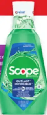 Walmart Scope Outlast mouthwash offer