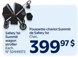 Walmart Safety 1st Summit wagon stroller offer