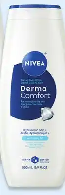 Walmart Nivea Derma Comfort body wash offer