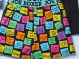 Walmart Men's Joe Boxer underwear offer