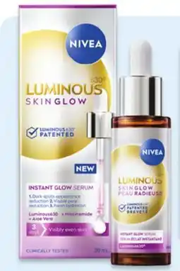 Walmart Nivea Luminous630 Skin Glow face serum offer