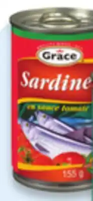 Walmart Grace sardines in tomato sauce offer