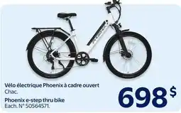 Walmart Phoenix e-step thru bike offer
