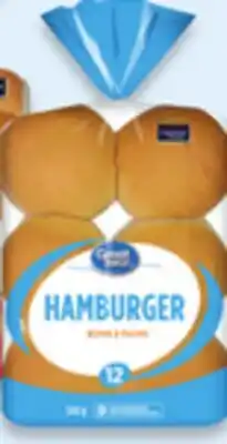 Walmart Great Value hamburger buns offer