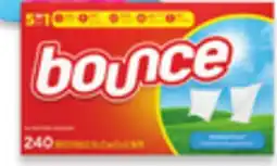 Walmart Bounce fabric softener sheets offer