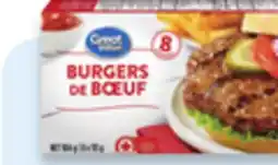 Walmart Great Value beef fully cooked burgers offer