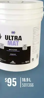 Canac UltraMat Ceiling Interior Latex Paint Natural White offer