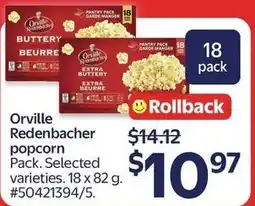 Walmart Orville Redenbacher Popcorn offer