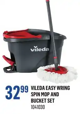 Canac VILEDA Easy Wring Spin Mop and Bucket Set offer
