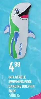 Canac Inflatable Swimming Pool Dancing Dolphin 36in offer