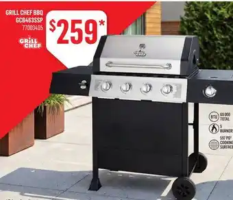 Canac Grill Chef BBQ GCB463SSP offer