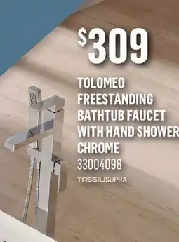 Canac Tolomeo Freestanding Bathtub Faucet with Hand Shower offer