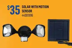 Canac Solar Spotlight with Motion Sensor offer