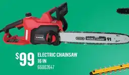 Canac Electric Chainsaw 16in offer