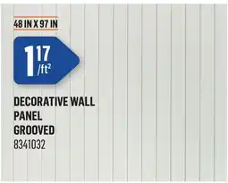 Canac Decorative Wall Panel offer