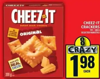 Food Basics Cheez-it crackers offer