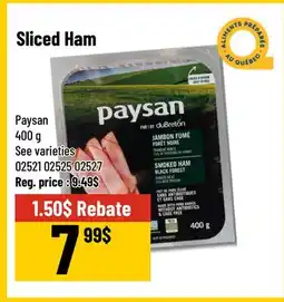 Mayrand Paysan Sliced Ham offer