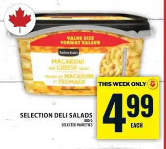 Food Basics Selection deli salads offer