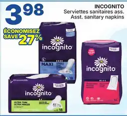 Rossy INCOGNITO Asst. sanitary napkins offer