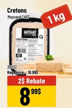 Mayrand Mayrand CHEF Cretons offer