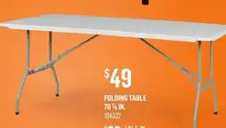 Canac Folding Table offer
