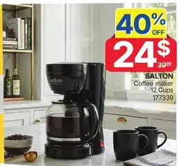 Rossy SALTON Coffee maker offer