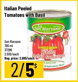 Mayrand San Marzano Italian Peeled Tomatoes with Basil offer