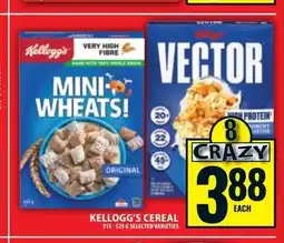 Food Basics Kellogg's cereal offer