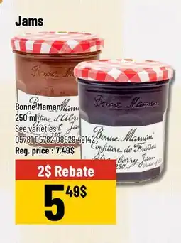 Mayrand Bonne Maman Jams offer