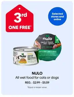 Mondou NULO All wet food for cats or dogs offer