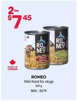 Mondou ROMEO Wet food for dogs offer