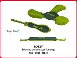 Mondou BOZZY Selected durable toys for dogs offer