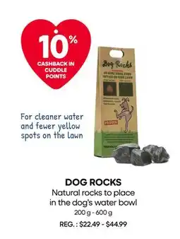 Mondou DOG ROCKS Natural rocks to place in the dog's water bowl offer