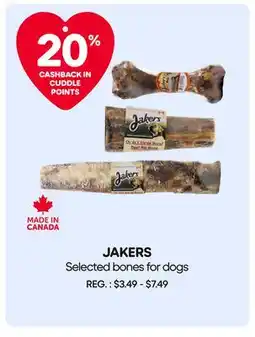 Mondou JAKERS Selected bones for dogs offer
