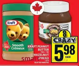 Food Basics Kraft peanut butter offer