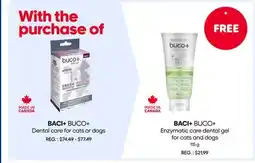 Mondou BACI+ BUCO+ Dental care for cats or dogs offer