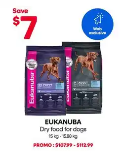 Mondou EUKANUBA Dry food for dogs offer