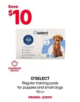 Mondou O'SELECT Regular training pads for puppies and small dogs offer