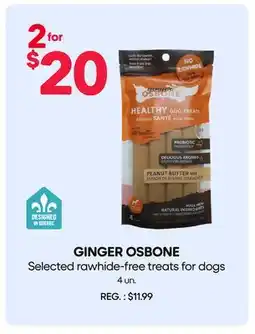 Mondou GINGER OSBONE Selected rawhide-free treats for dogs offer