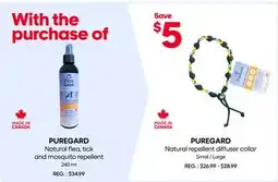 Mondou PUREGARD Natural flea, tick and mosquito repellent offer