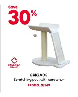 Mondou BRIGADE Scratching post with scratcher offer