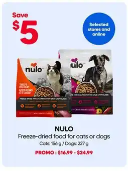 Mondou NULO Freeze-dried food for cats or dogs offer