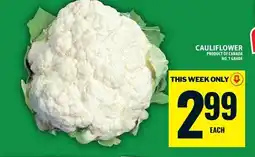 Food Basics Cauliflower offer