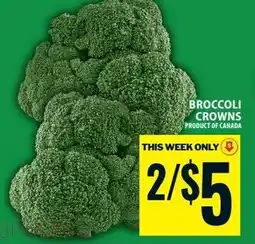 Food Basics Broccoli crowns offer