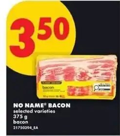 No Frills Bacon offer