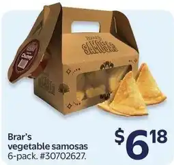 Walmart Brar's vegetable samosas offer