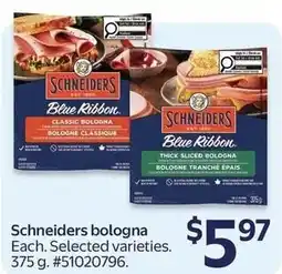 Walmart Schneiders bologna offer